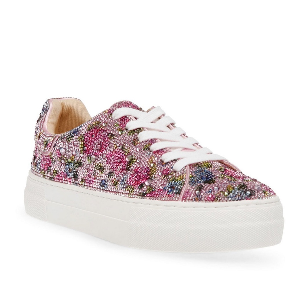 New w Tags - Betsy Johnson Floral Sidny Shoe - Size 9